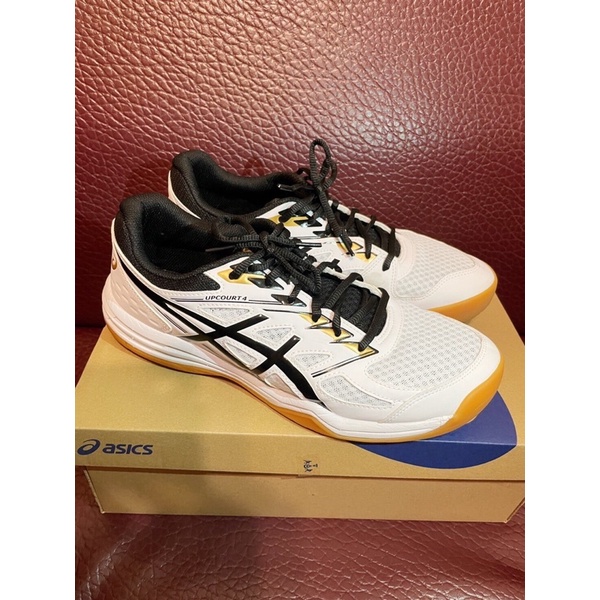 ASICS 亞瑟士 Upcourt 4 排羽球鞋 九成新 含鞋盒 28.5