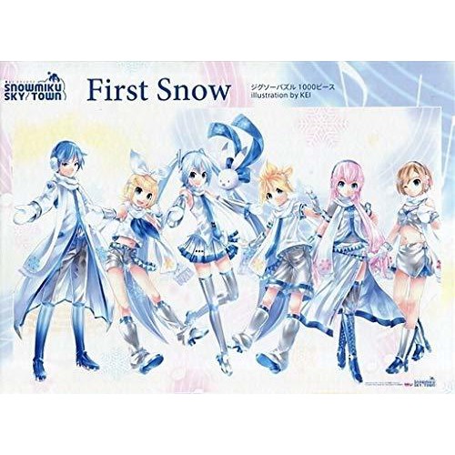 1000-MK03 絕版1000片日本正版限定拼圖 雪 初音 雪未來 初音未來