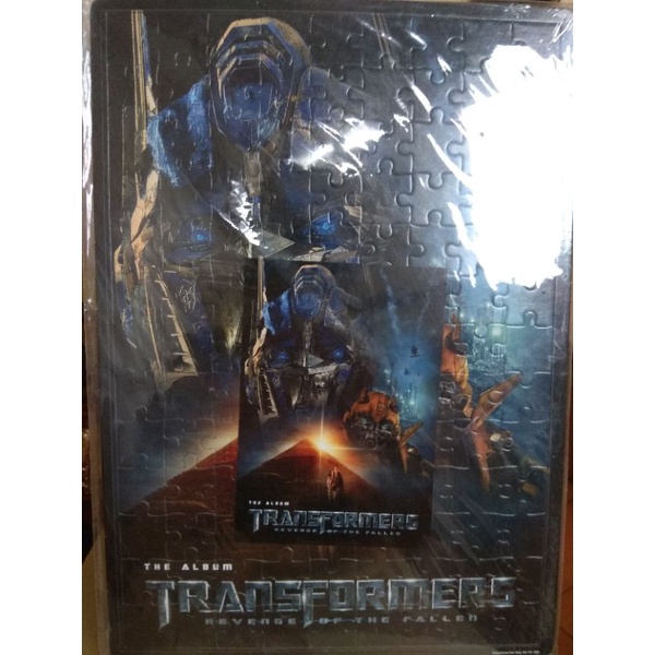 變形金剛 復仇之戰 拼圖 約117片 Transformers: Revenge of the Fallen柯博文大黃蜂