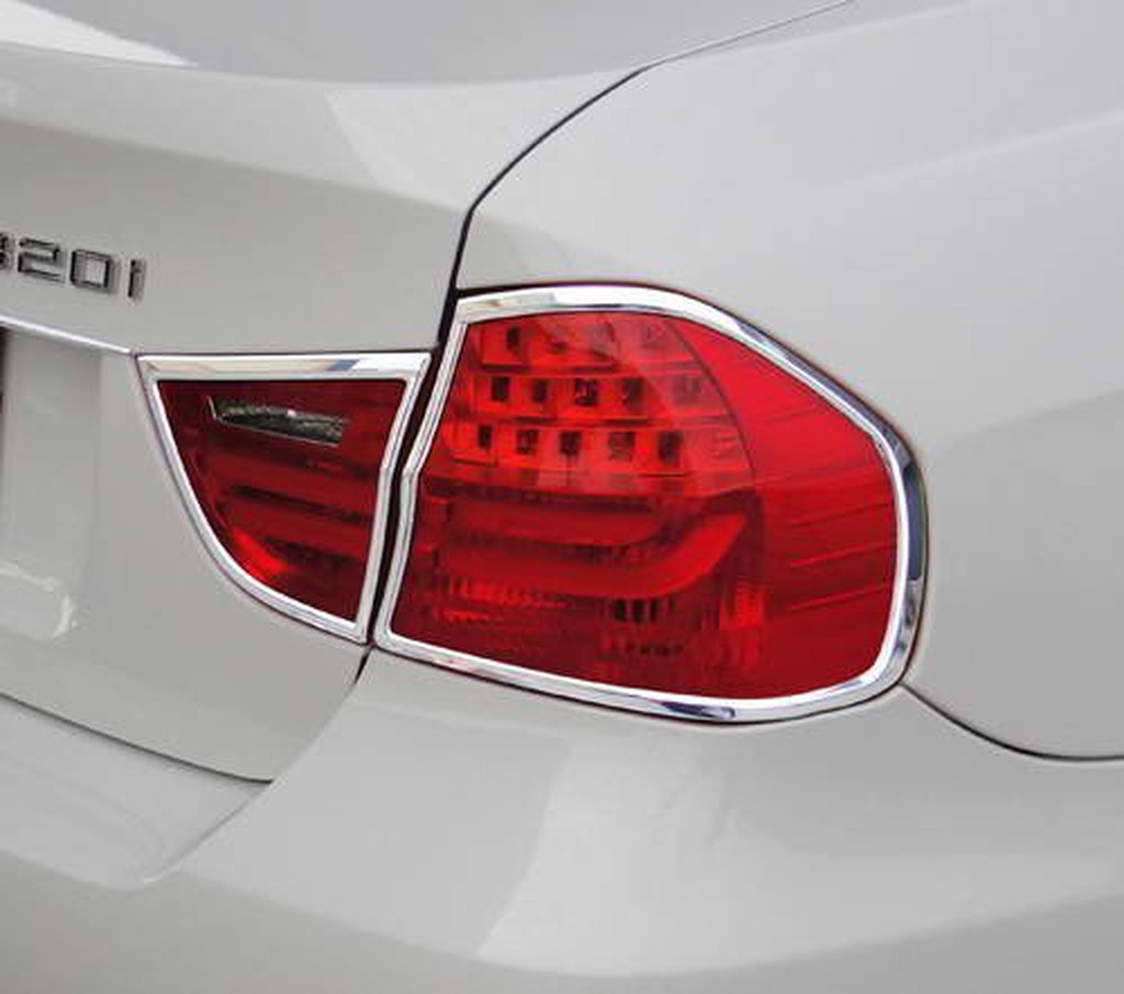 《※金螃蟹※》 寶馬 BMW 3 E90 2008~2011 系列 鍍鉻 後燈框 尾燈框