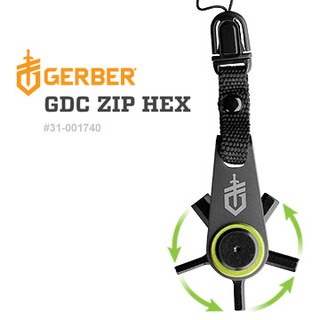 "電筒魔" 全新 Gerber GDC Zip Hex 隨身攜帶六角螺絲起子工具組 型號：31-001740