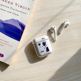 🇰🇷空運熱銷🇰🇷韓系原創Blue AirPods 保護套 INS風 幾何圖形 AirPods3 AirPods Pro殼