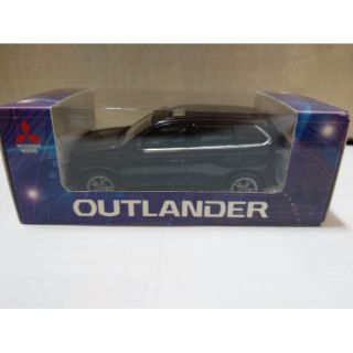 1/43 MITSUBISHI 臺灣 三菱 原廠 OUTLANDER 模型車 LED燈光 迴力車 玩具車 歐藍德 囧凹