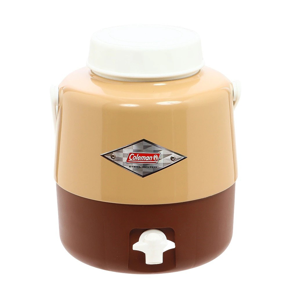 Coleman - 2021新款腰果色 保冷飲料桶 1.3加侖 4.9L 保冷桶 保冰桶 儲水桶 硬式冰桶