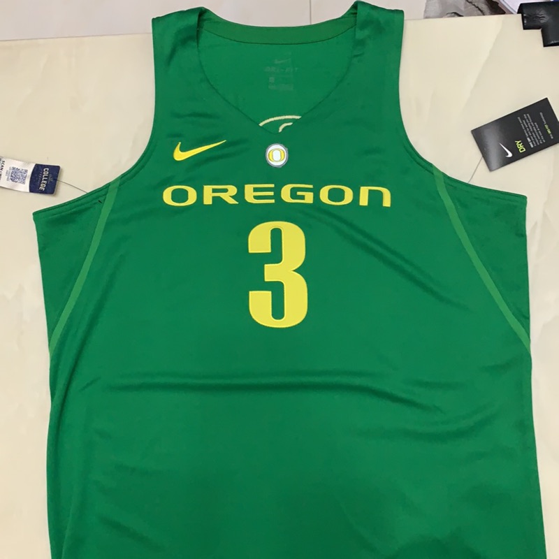 Nike NCAA Oregon Ducks 奧勒岡鴨 球員版 球衣 Authentic AU 奧勒岡大學