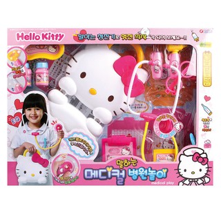 2 Kids <Bunny Land> Hello Kitty 造型手提盒醫護組 原價899 家家酒 醫生組 收納 手提