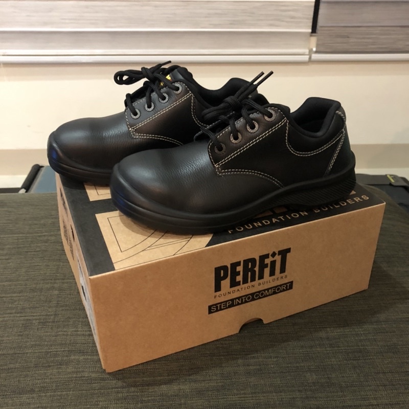 全新 / Perfit安全鞋 cns認證 防穿刺  工作鞋 廚房內場 cnc汽機車維修 安全鞋 鋼頭鞋 25.5cm