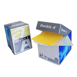 Double A minibox 迷你便條紙 (白)(彩色) 60 x 83mm 無黏性 DA文具