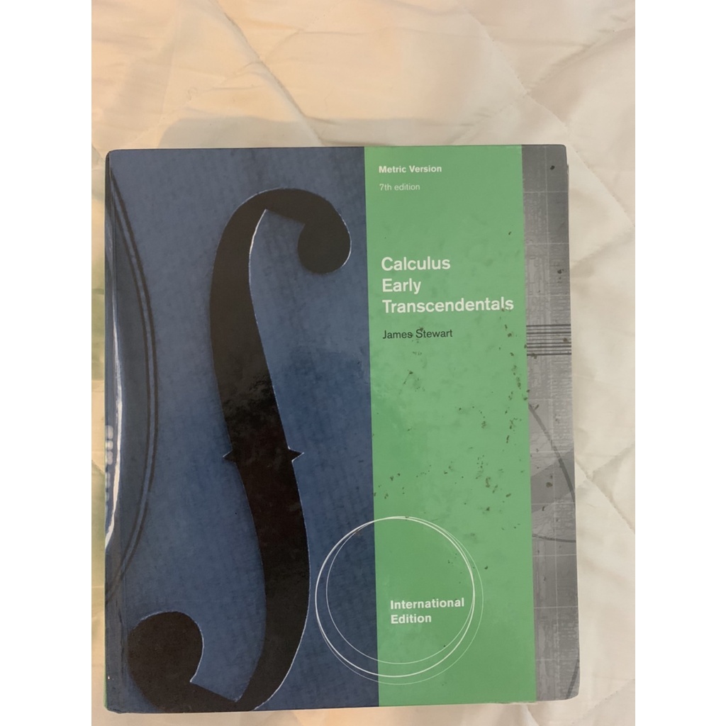 Calculus Early Transcendentals 7th By James Stewart 蝦皮購物