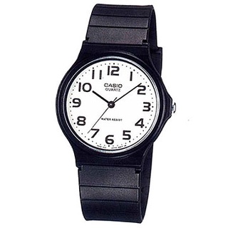 【高雄時光鐘錶公司】CASIO 卡西歐 MQ-24-7B2LDF 33mm 男女用 百搭款 輕巧百搭 經典薄型 腕錶