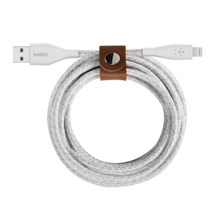 Belkin 貝爾金USB-A轉Lightning編織收納傳輸線1.2公尺/1.8公尺 iPhone/iPad充電線