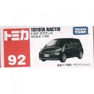 [玩樂高手附發票] TOMICA 多美小汽車 TOMY TM092 TOYOTA RACTIS