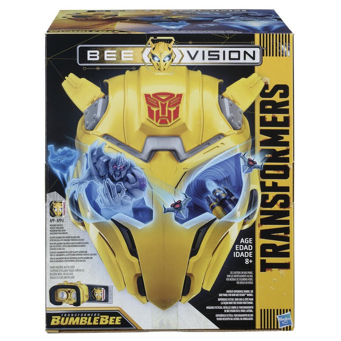 Hasbro 變形金剛 - 電影6大黃蜂 擴增實境遊戲面具組 Bumblebee