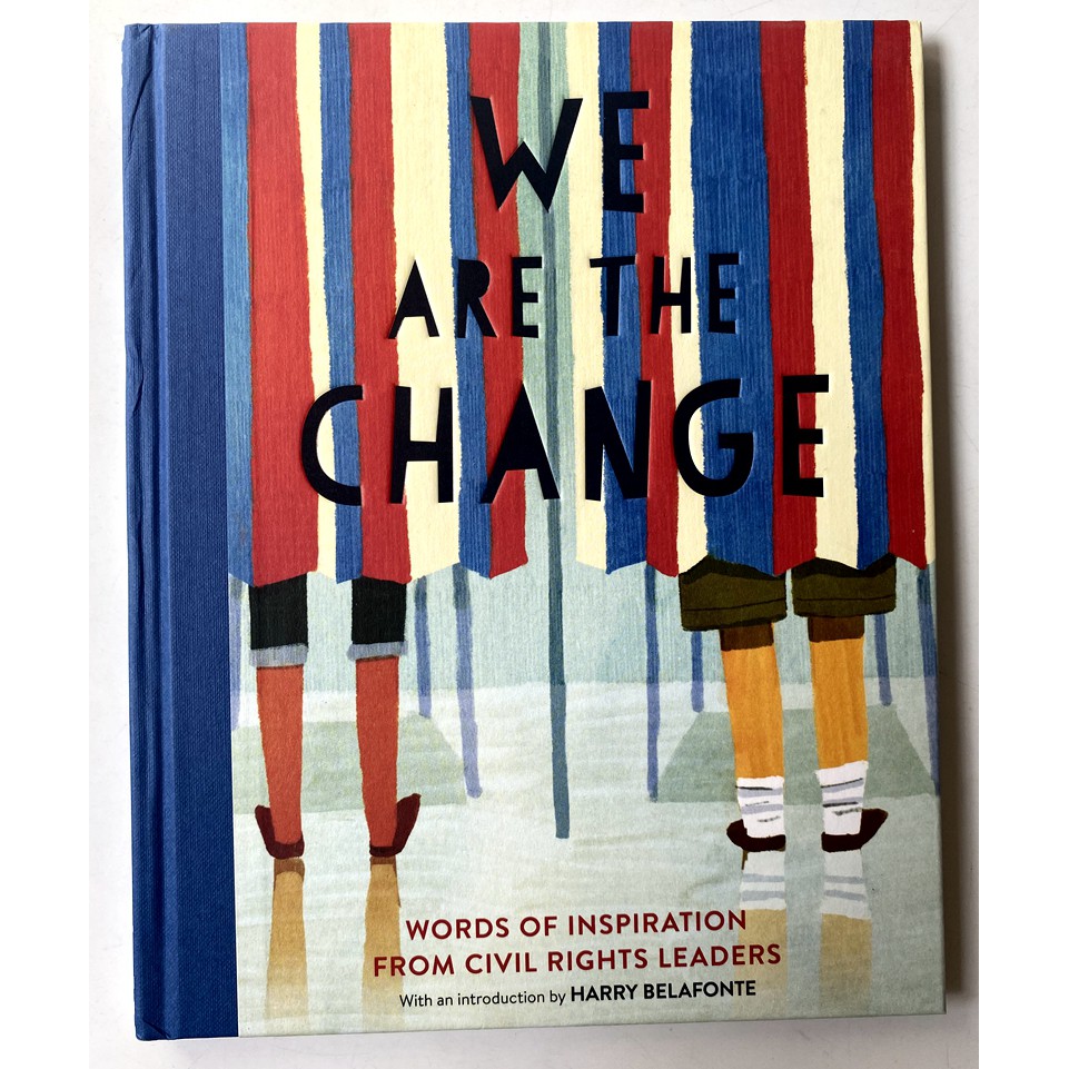 原版英文閱讀少兒英語民權語錄繪本we Are The Change 精裝 蝦皮購物