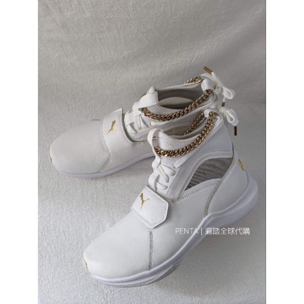 puma phenom lux white
