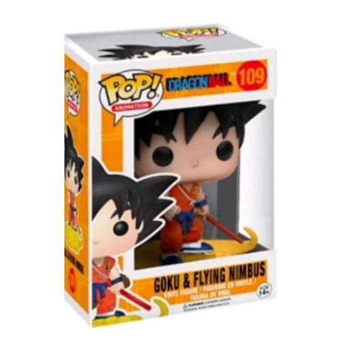 柴寶趣 FUNKO POP 109 限定版 橘色 悟空 龜仙流 道服 觔斗雲 筋斗雲 GOKU 七龍珠 正版