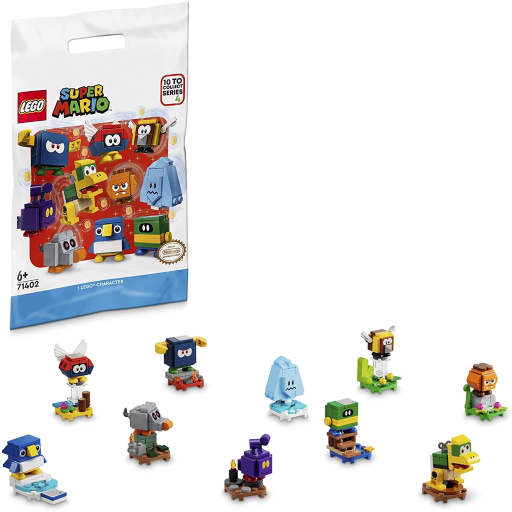 LEGO 71402 角色組合包－第 4 代《熊樂家 高雄樂高專賣》Super Mario 超級瑪利歐系列