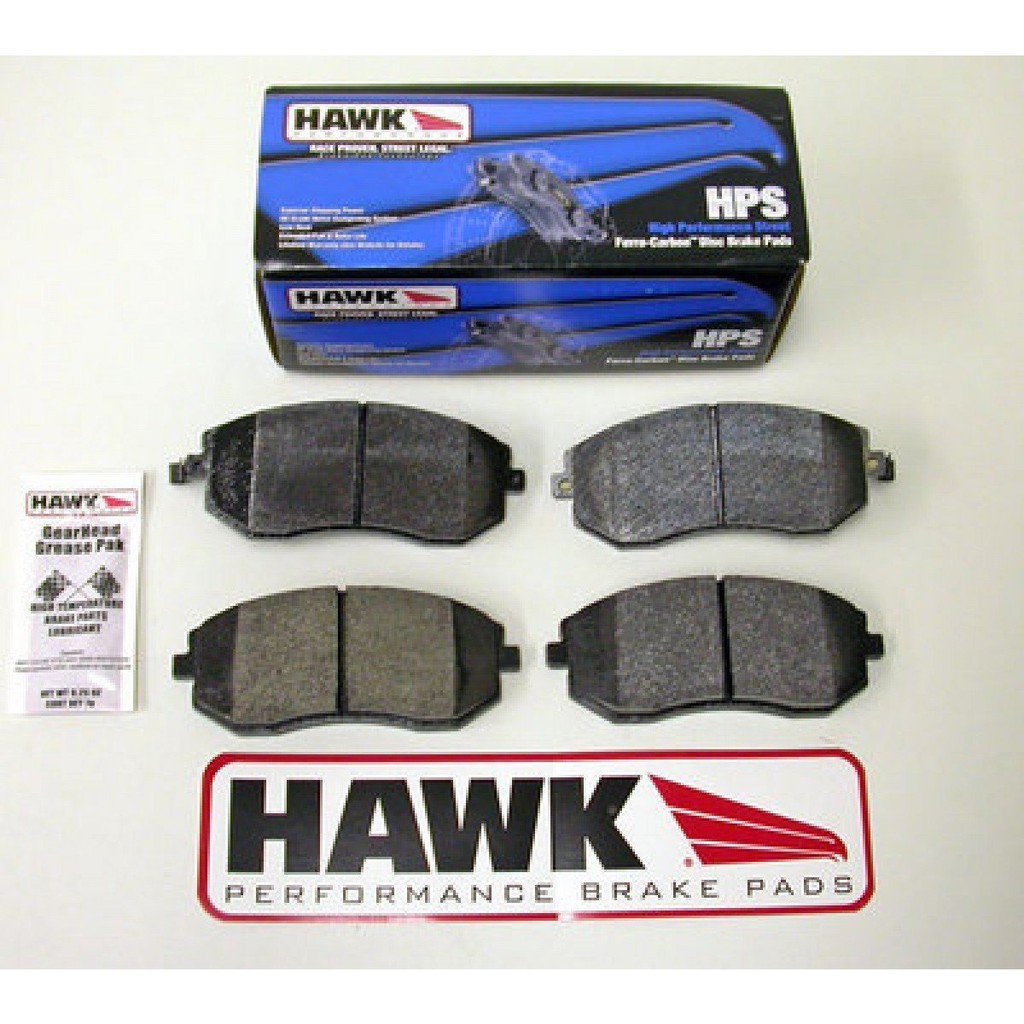 【汽車零件王】美國 HAWK HPS 來令片 前面 後面 @ 2008-2010 Accord 八代 雅歌 2.4L專用