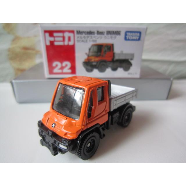 包膜 運費依蝦皮規定TOMY 22 tomica 22 Mercedes-Benz UNIMOG 戴姆勒 賓士貨車 絕版