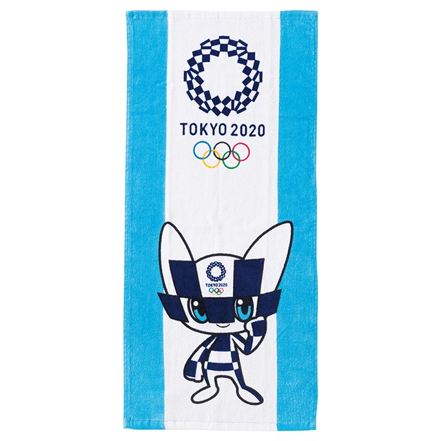 [現貨] 全新 Tokyo 2020 Olympic 日本 東京奧運 限定 周邊 吉祥物 毛巾 面巾 兩入組