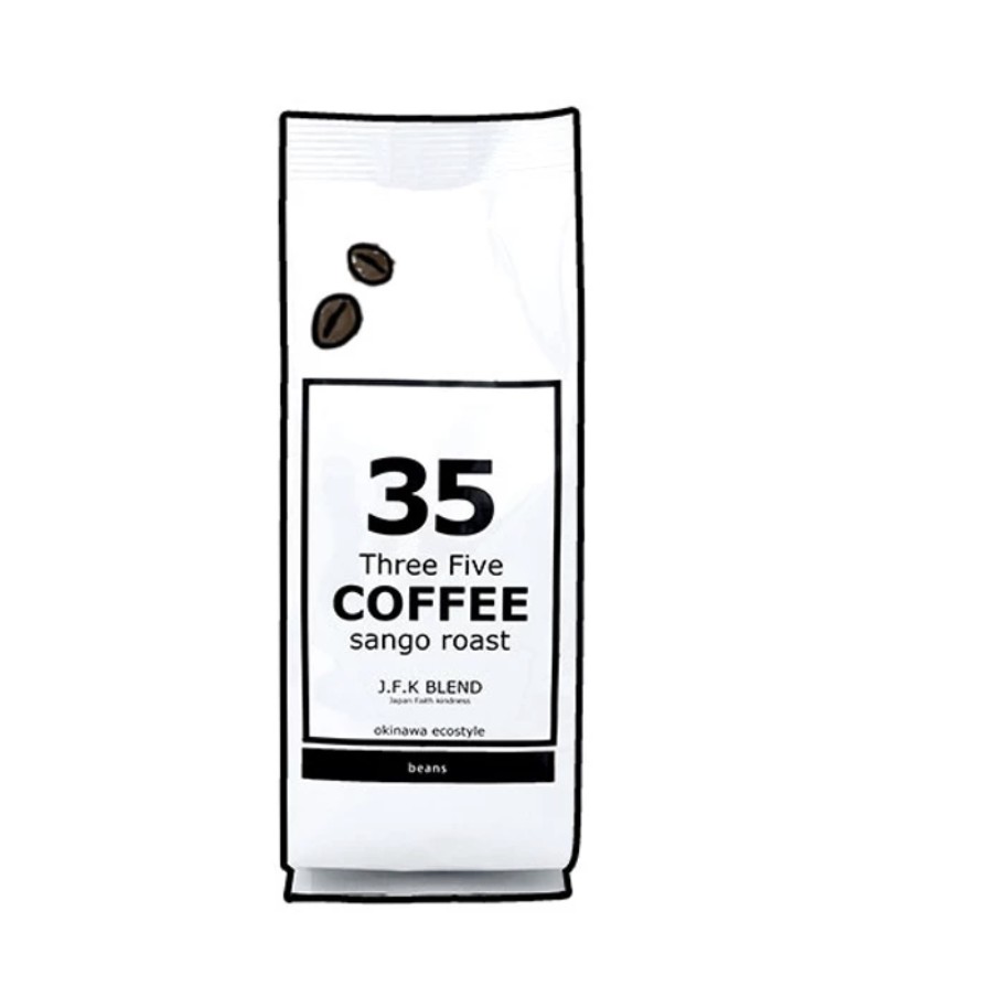 日本沖繩限定 35 Coffee 珊瑚咖啡 J.F.K BLEND  (客訂）