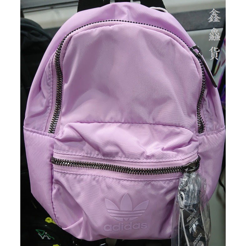 2020 三月 ADIDAS MINI BACKPACK 三葉草 後背包 粉紫 FL9618 范冰冰 孫芸芸