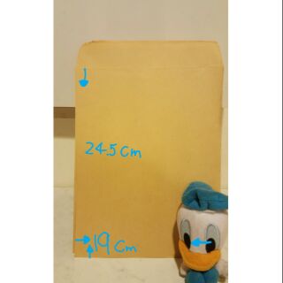 ❤現貨100入❤9K 赤牛皮公文封 牛皮 信封 牛皮紙袋 245*190mm
