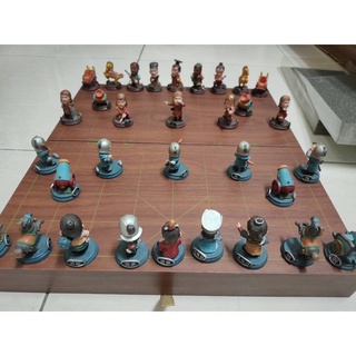 三國Q版公仔造型立體象棋