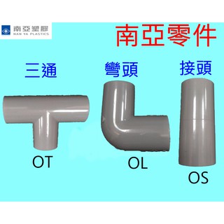 南亞零件 集水 彎頭 三通 接頭 OL OT OS 管接 4分 6分 1吋