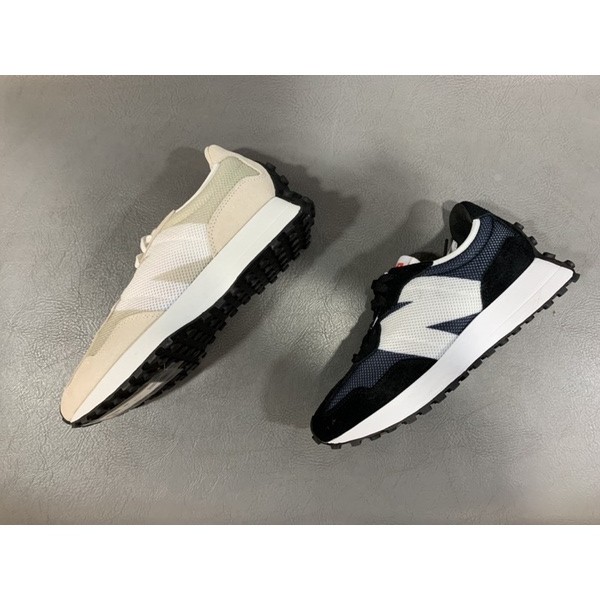 <Taiwan小鮮肉> New Balance NB 327 奶茶色 米白色 復古 大N N字鞋 男女 MS327BA
