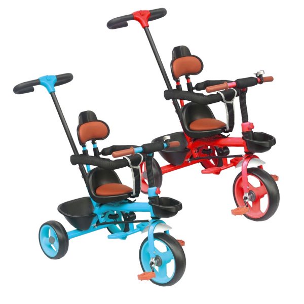 @企鵝寶貝@親親 戰馬三輪車 腳踏車 手推三輪車 兒童車 自行車 多功能三輪車 多功能推車 XG-310