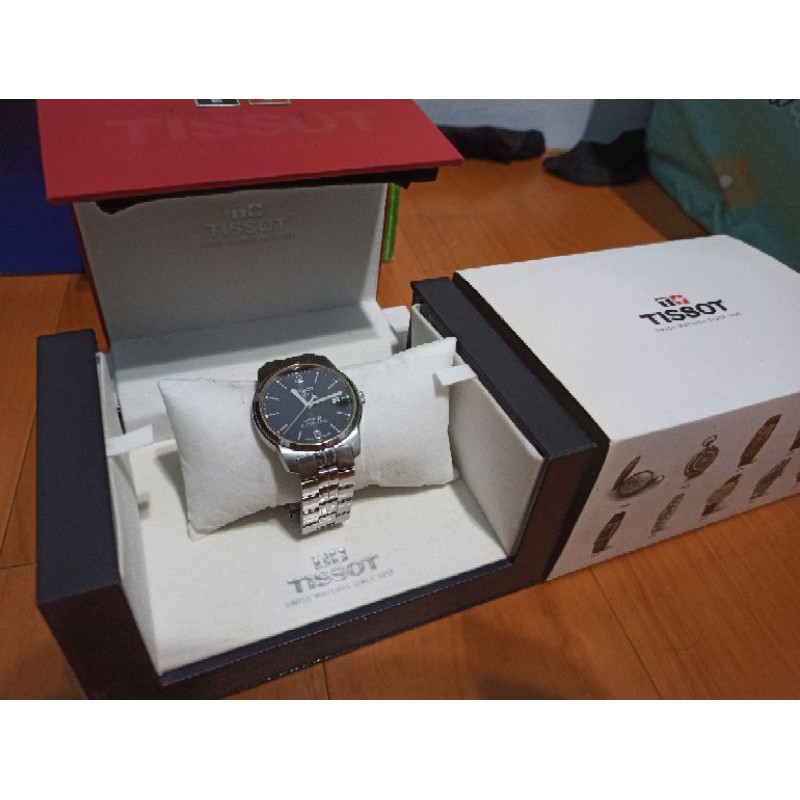 TISSOT 天梭 PR100 時尚經典機械錶-黑/38mm | T-Classic 男表系列 |