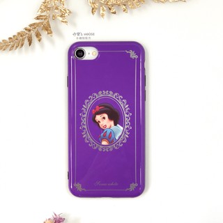 紫色白雪公主手機殼 適用 iPhone 6 6S Plus iPhone 7 8 Plus iPhoneX XS SE2