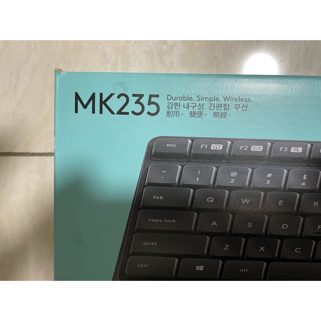 logitech 羅技 MK235 無線鍵盤滑鼠組 無線鍵鼠組 無線滑鼠 無線鍵鼠 繁體鍵盤