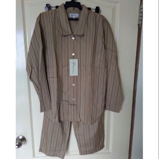 ［99go］ 日本專櫃 hi-sense collection 純棉 睡衣 居家服 長袖 長褲套裝 男女可穿 M號日本製