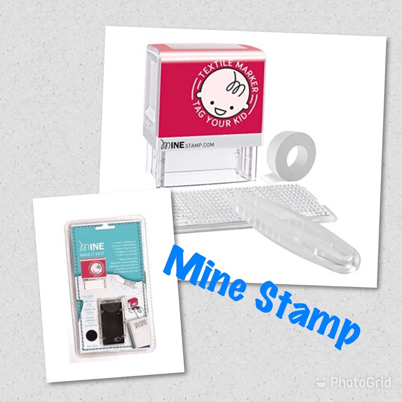 「奧地利」Mine Stamp 萬用姓名印章 補充墨水夾 2入