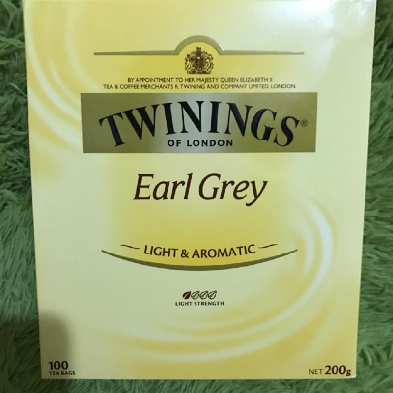 現貨期限2021/9/10 澳洲代購twinings Earl Grey 伯爵紅茶 100包 200g