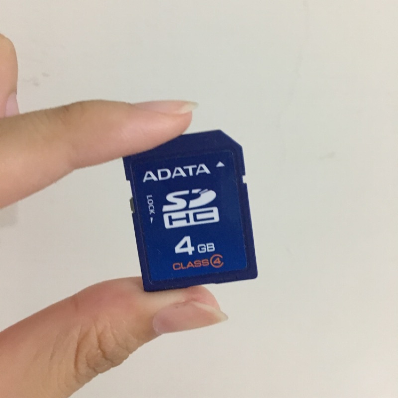 ADATA 威鋼 相機記憶卡 4G SD卡