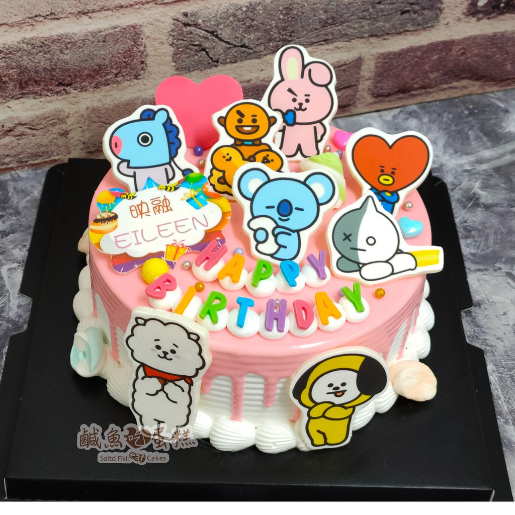💜御都蛋糕-bt21▶急單聊、客製化蛋糕、造型蛋糕、照片蛋糕、台中造型蛋糕、生日蛋糕、bt21蛋糕、蛋糕、卡通蛋糕、甜點