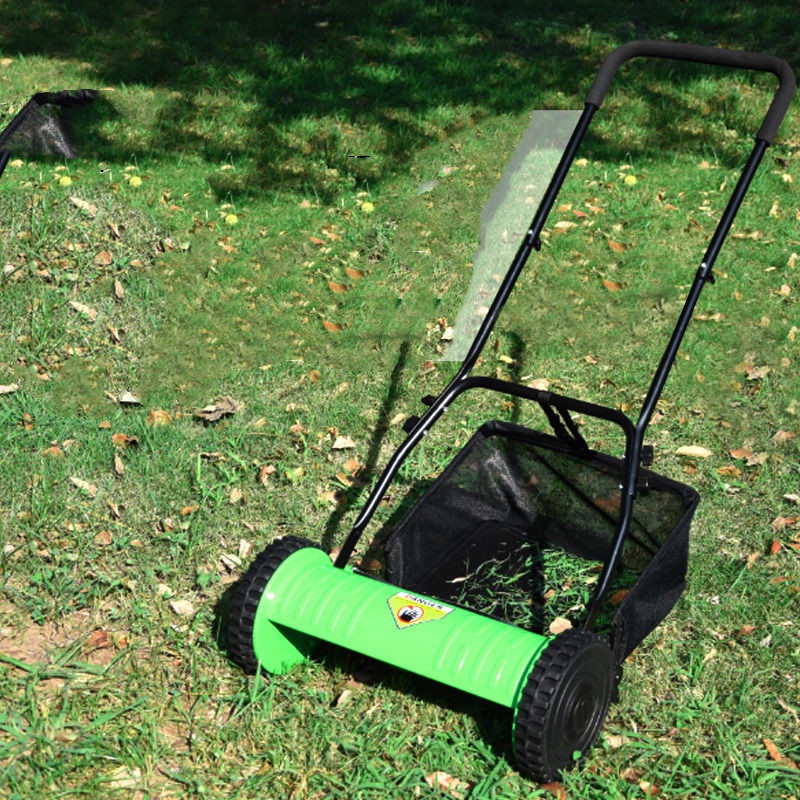 促銷別墅家用手推式手動式便攜式無動力草坪機除草機推草機割草機