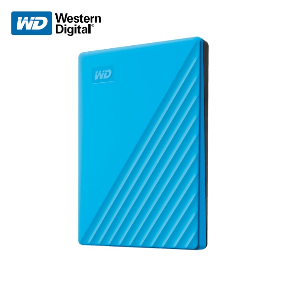 【台灣保固】WD My Passport 天藍色 1TB 2TB 4TB 5TB 外接式HDD 可攜式 行動硬碟