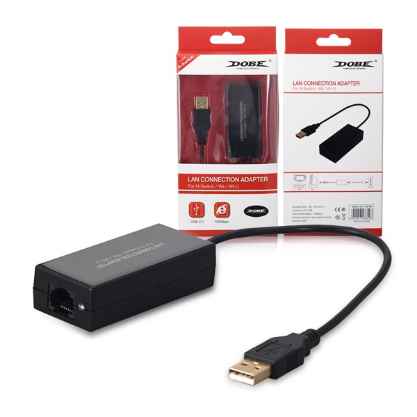 任天堂switch Ns Wii Wiiu 有線網路卡usb網卡 蝦皮購物