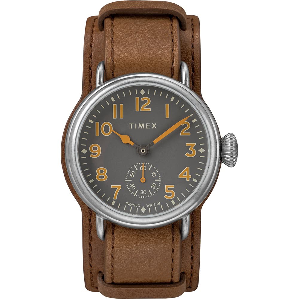 【TIMEX】 天美時 復刻系列 經典復古手錶 (棕色 TXTW2R88000)