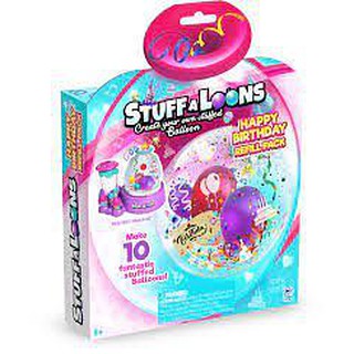 [TC玩具] STUFFALOONS 繽紛歡樂氣球機 生日派對補充包 diy 氣球 買一送一 NG 原價299 特價