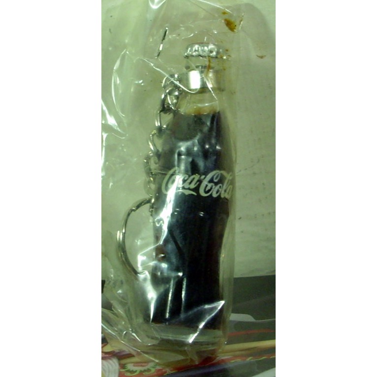 coca cola 可口可樂 玻璃瓶造型 鑰匙圈