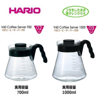 asdfkitty*HARIO日本製-可微波耐熱玻璃壺/花茶壺/手沖咖啡壺-700ML.1000ML-