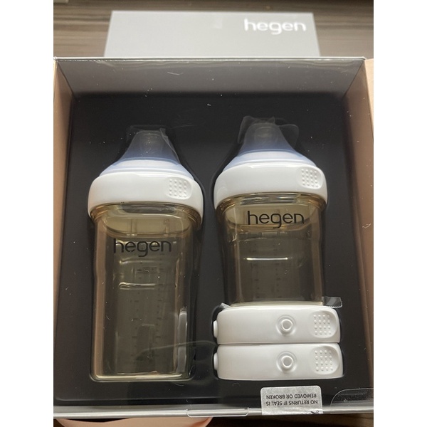 Hegen 祝賀新生經典奶瓶安心禮/經典系列  新生禮盒 彌月禮盒 PPSU 多功能方圓型奶瓶