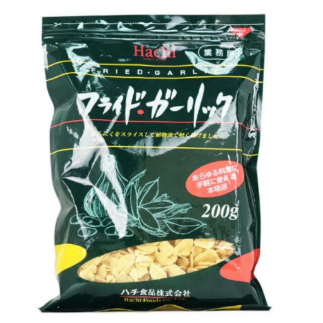 【預購】日本 Hachi 頂級酥炸蒜頭片 200g