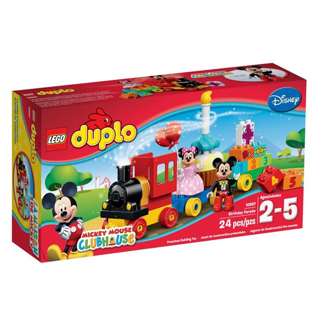 [BrickHouse] LEGO 樂高 DUPLO 10597 米奇和米妮的生日巡遊典禮 Micky 全新