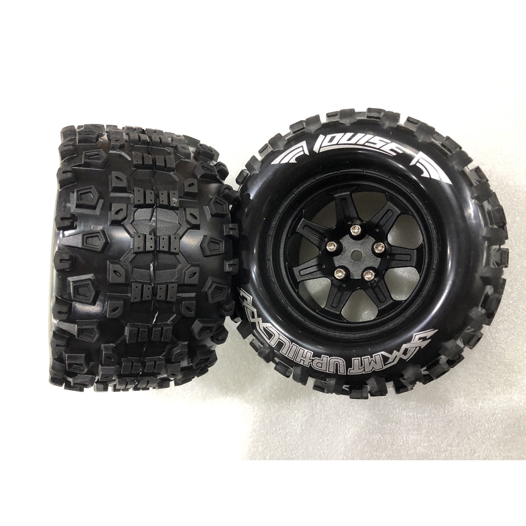 &lt;鴻洋遙控模型&gt; ARRMA TM E5HX 1/10大腳車輪胎 L-T3204SBM顆粒胎紋(14mm輪座) 1包2個